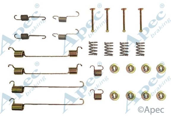 APEC BRAKING Tarvikesarja, jarrukengät KIT962